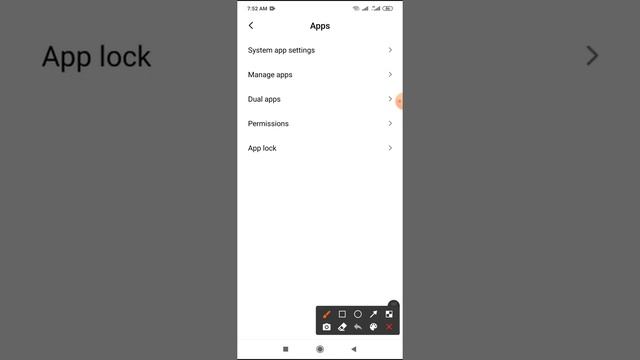 Apps update using WiFi connection on Xiaomi phone