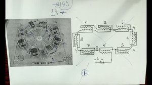 225. Лекция 11.5. Восемь магнитов и восемь катушек. 15.08.2022