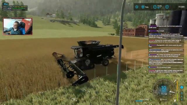 Farming Simulator 22, Mañanita de farmeo en nuestra granja, 1080/60 fps. смотреть онлайн