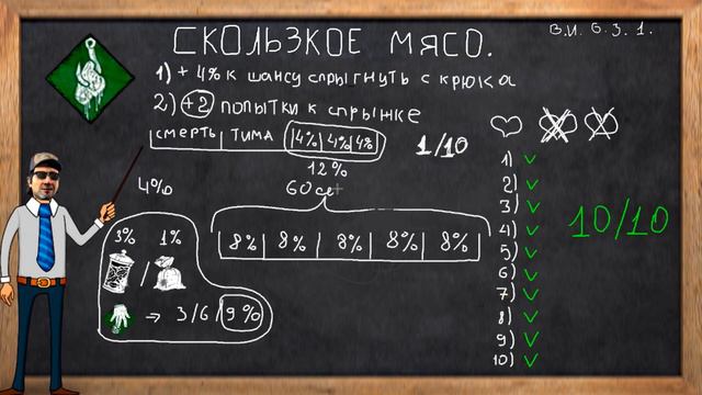 Поясни за... Скользкое мясо... Лучший перк в игре смотреть онлайн