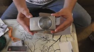 CANNON POWERSHOT ELPH 350 HS  (SILVER) UNBOXING!!!!