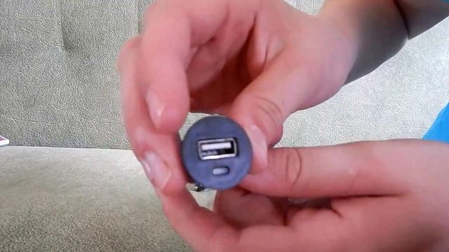 Посылка из Китая - автомобильный USB адаптер / TinyDeal.com смотреть онлайн