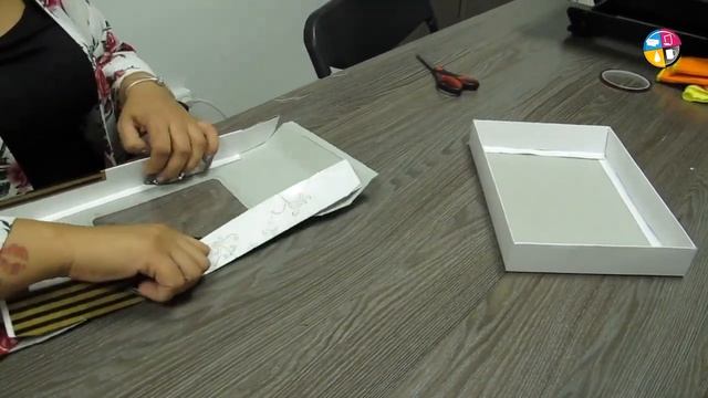 Коробка для футболок. Как собрать коробку для футболок.