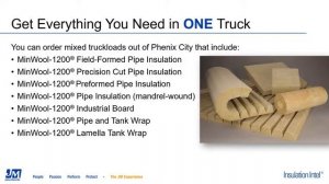 Insulation Intel® Webinar: Unexpected benefits of JM’s V-Grooved mineral wool pipe insulation.