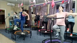 джампинг на батутах/ trampoline mini jumping