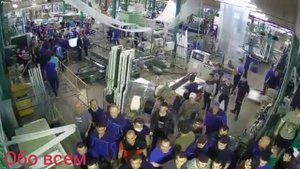Массовая драка на заводе «Экоокна» в подмосковном Бужаниново.