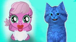 КОТЕНОК АЛЬБО И ДОМАШНЯЯ ПОНИ #3 ? Home pony  РАЗВИВАЮЩАЯ ИГРА