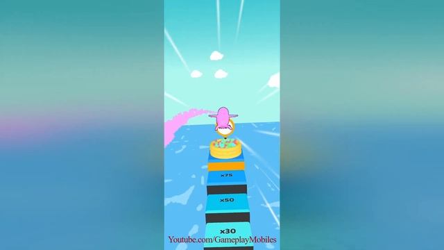 Fill up Run - Gameplay Walkthrough - Levels 1-20 смотреть онлайн