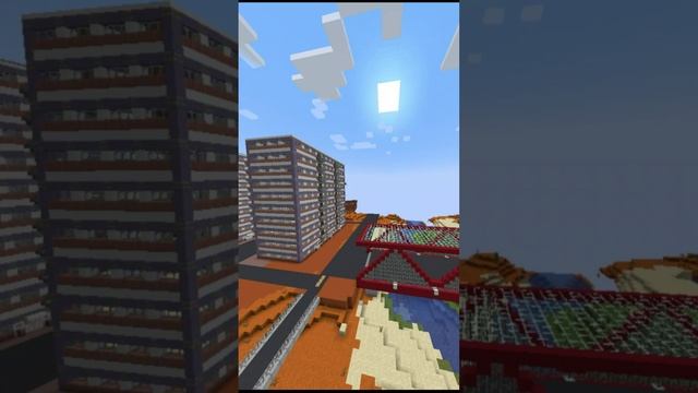 Этот сервер работает одновременно и на Minecraft Java и на Minecraft Bedrock! #Shorts