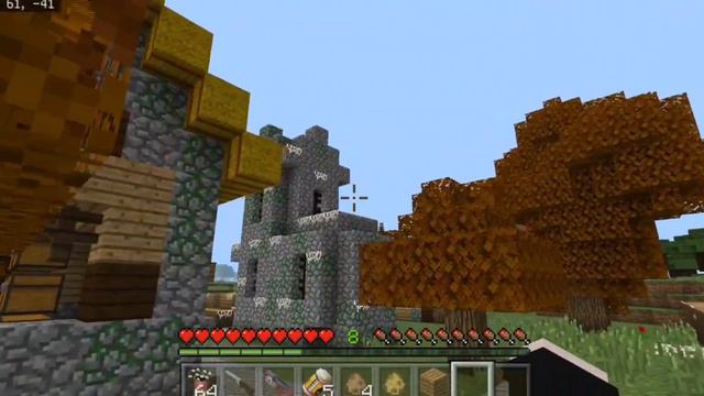 ЧТО БЫЛО С ДЕРЕВНЕЙ 13 1000 ЛЕТ НАЗАД В МАЙНКРАФТ!