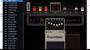 NUX MG 300 presets bass sound