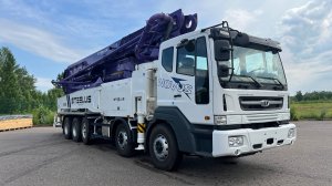 Автобетононасос STEELUS SPT53RZ5 на DAEWOO NOVUS CR9CS