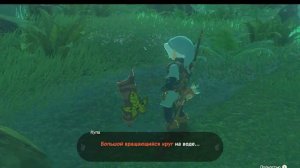 Zelda: Tears of the Kingdom вращающиеся круги