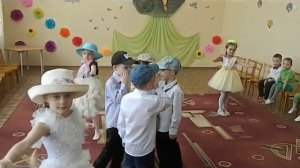 Танец  Барышня и Хулиган средняя группа