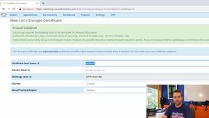 Let's Encrypt FreePBX