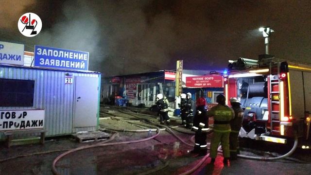 Сгорел Птичий рынок. Птицы не пострадали