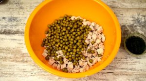 Вкусный и простой салат ЛЕДИ, из серии САЛАТЫ за 5 МИНУТ