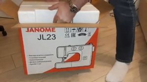 Распаковка — Швейная машина Janome JL 23