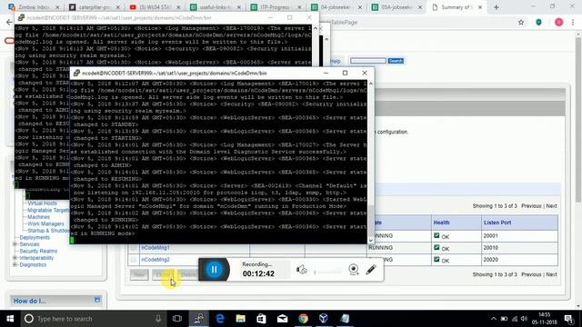 Start and stop weblogic server смотреть онлайн