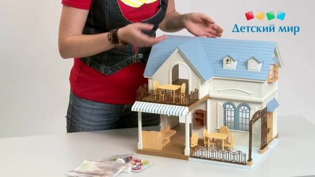 Дом-ресторан Sylvanian Families 2765 смотреть онлайн