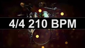 🔴 Drums Metronome 210 BPM