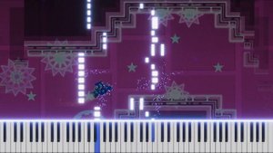 Electroman Adventures by Waterflame - Piano Tutorial / Cover (Geometry Dash Level 13)