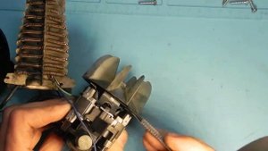 Профилактика, чистка фена Parlux 3800 Фен Parlux плохо греет, запах гари и искры Сleaning hair drye