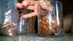 Эксперимент. Кокосовые чипсы + и -  ...