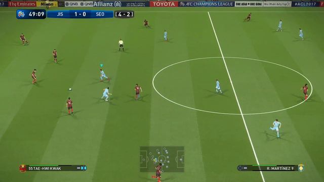 PES 2018 PS4 AFC Champions League Ottavi di Finale Ritorno: Jiangsu Suning VS FC Seoul | Shido смотреть онлайн