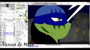 Speed paint TMNT Behind the Darkness