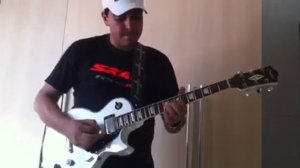 Aula de solo de guitarra les paul pentatonica video aula fender ibanez