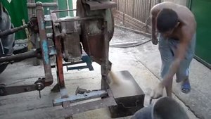 испытание самодельной крупорушки