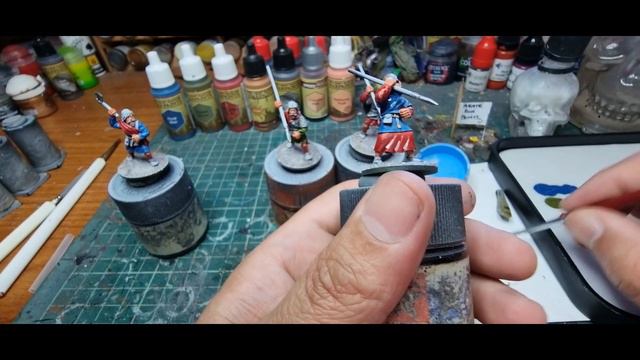 painting pict Hearthguard / lords from Gripping Beast смотреть онлайн