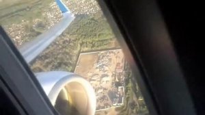 Взлёт с аэропорта "Кольцово"/Russia, Yekaterinburg, Koltsovo Airport.