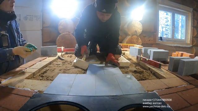 459. Устилаем ПОД для русской печи из талькомагнезита. КАК СДЕЛАТЬ ПРАВИЛЬНО!!! смотреть онлайн