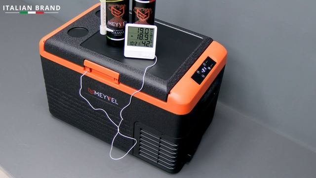 Автохолодильник MEYVEL AF-K30 - тест скорости понижения температуры °С /лучший автохолодильник 2022