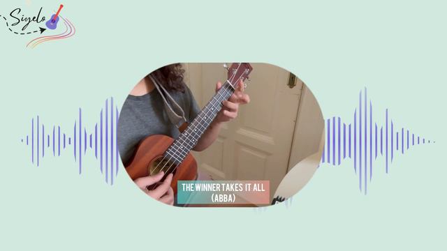 THE WINNER TAKES IT ALL -ABBA (Ukulele Cover) | Siyelo #ukulele #music #abba #sweden #oldisgoldsong
