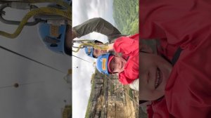 Самый мощный Зиплайн в России и в КЧР в частности. Медовые водопады Зиплайн ?1050м?