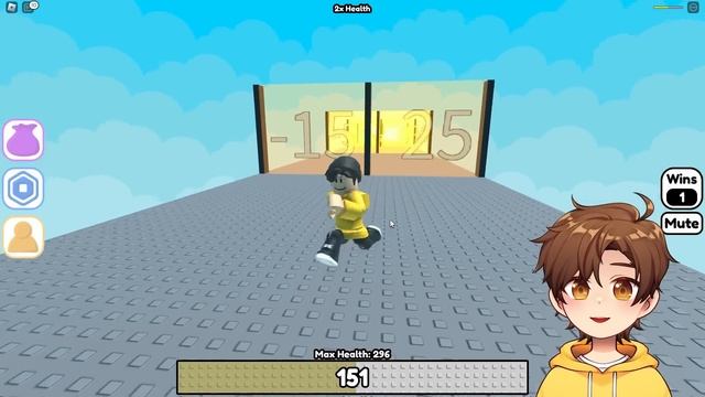 ROBLOX but every second you get +1 HEALTH ? смотреть онлайн