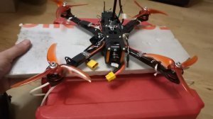 Испытания квадрокоптера на полётном контроллере MatekF405SE часть 1