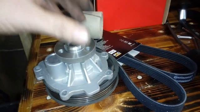 Замена помпы Z18XER Опель Зафира ( Opel Zafira B ) смотреть онлайн