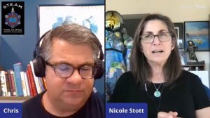 Nicole Stott chats about her book, Back to Earth: What Life in Space Taught Me About Our Home Plane