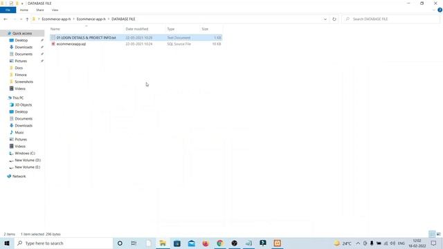 Ecommerce project with source code | how to run php project using source code | college project