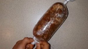 Домашняя куриная колбаса.