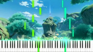 Sumeru OST 1 | Genshin Impact [Piano tutorial + Sheet]