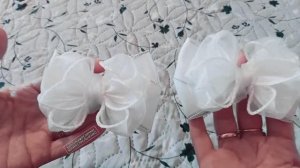 Бантики из ленты и органзы??

#бантики #резинки #канзаши #прическа #аксессуар #своимиру