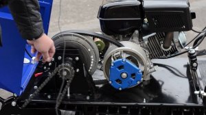 Мотобуксировщик Лидер S. Большой буксировщик с седельным модулем в комплекте.