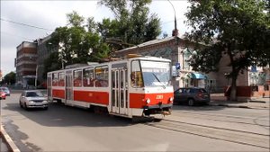 Ульяновский трамвай 1 08 2017г