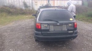 Видео-тест автомобиля Toyota Caldina (темно-серый, 5E-FE, ET196-5037084)