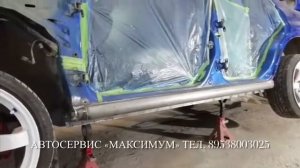 субару замена порога